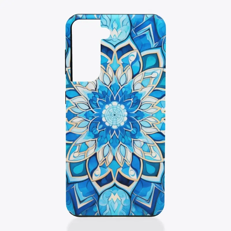 Elegant Islamic Blue Phone Case