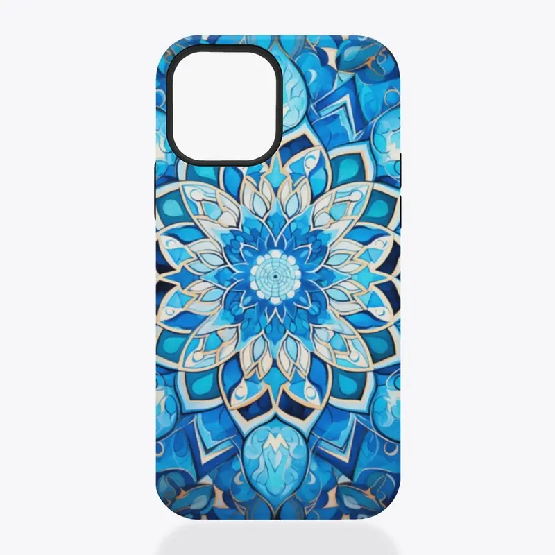 Elegant Islamic Blue Phone Case