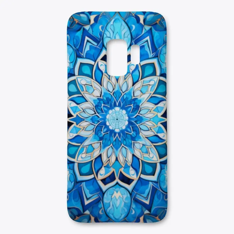 Elegant Islamic Blue Phone Case